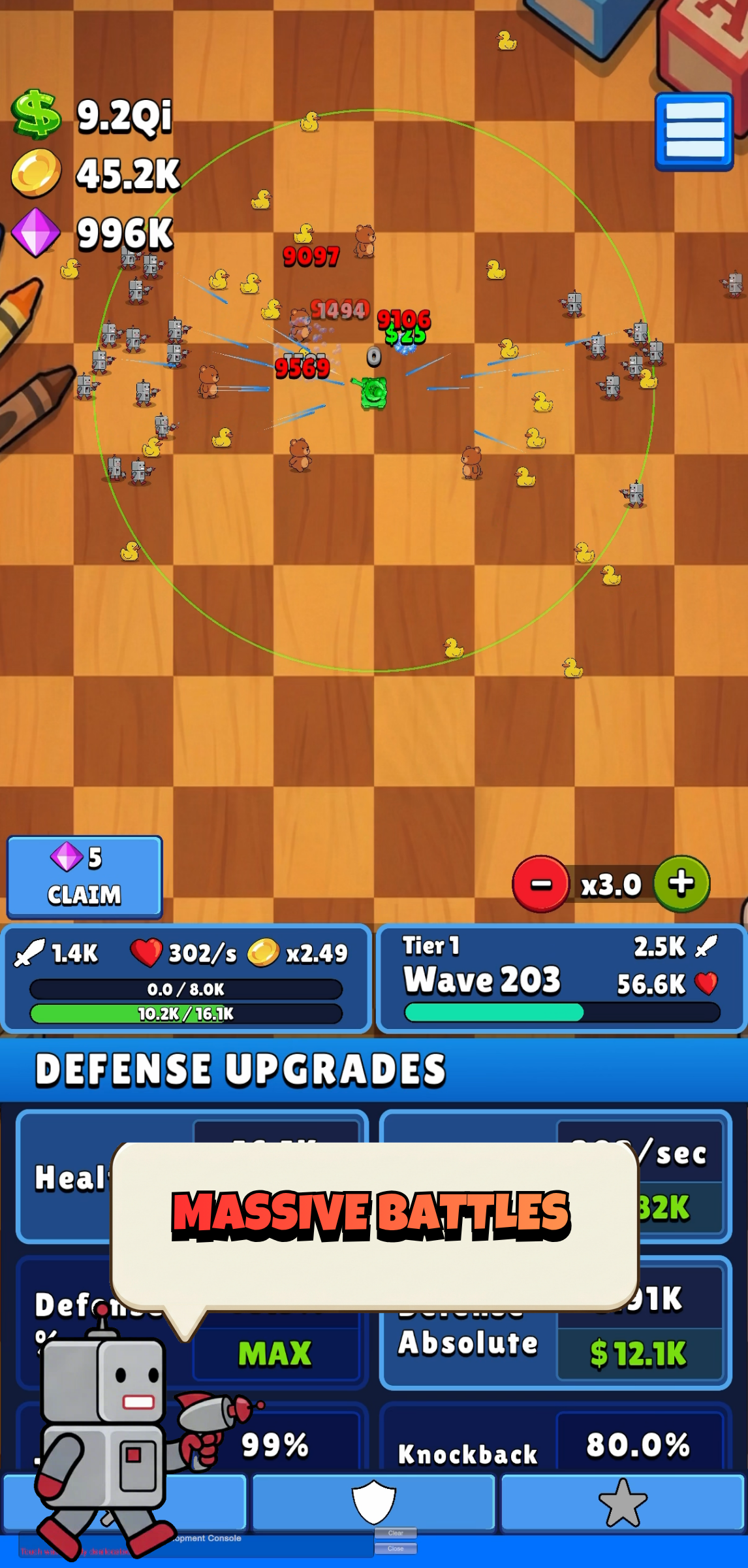 Battle Toys gameplay